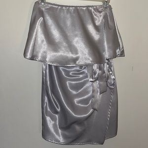 blue blush dress size small